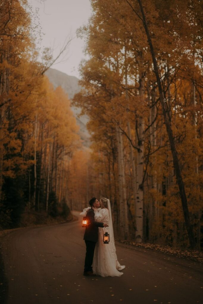 Crested Butte elopement in the fall